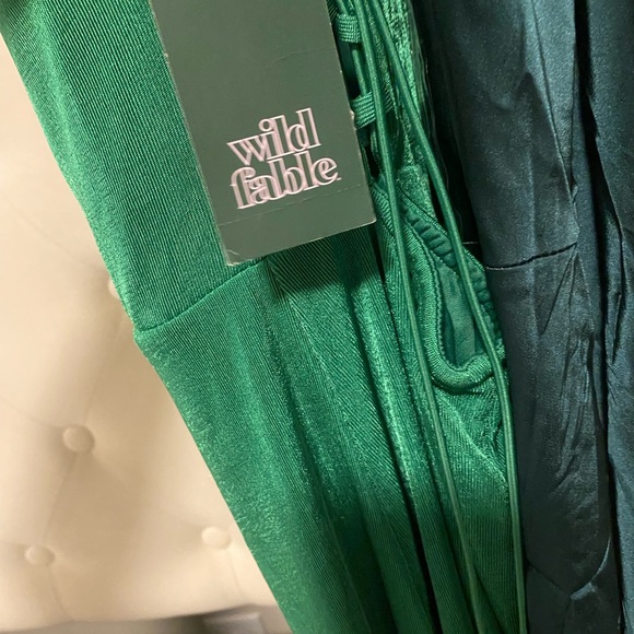 COPY - Brand new with tags. Beautiful Green Wild fable Maxi Dress - Picture 4 of 4